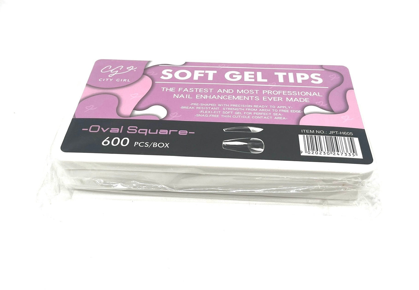 SOFT GEL TIPS CITY GIRL JHT-H605