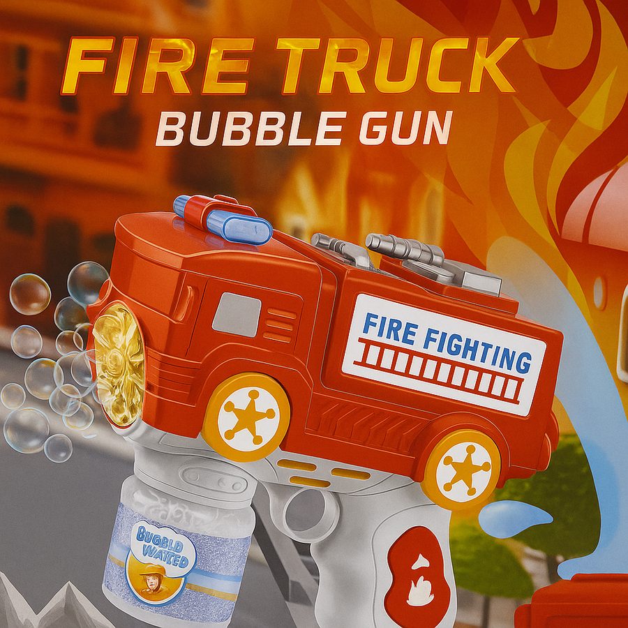BUBBLE GUN FIRE GUN FIRE TRUCK 24173