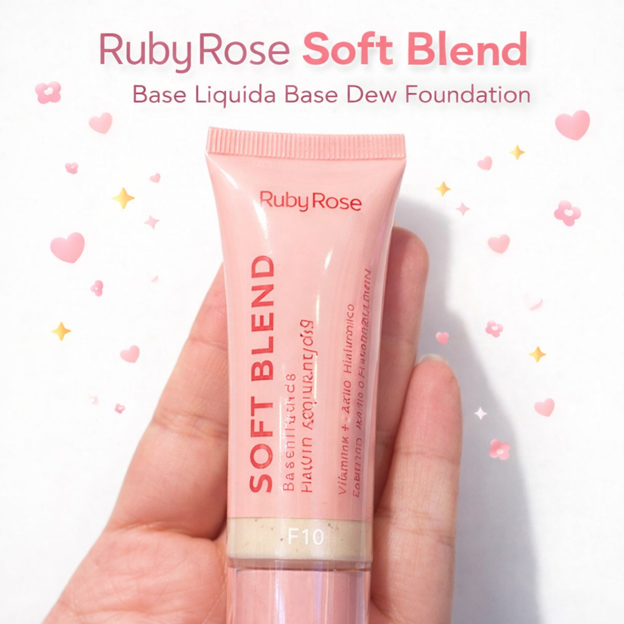 RUBY ROSE SOFT BLEND BASE LIQUIDA HB-M301