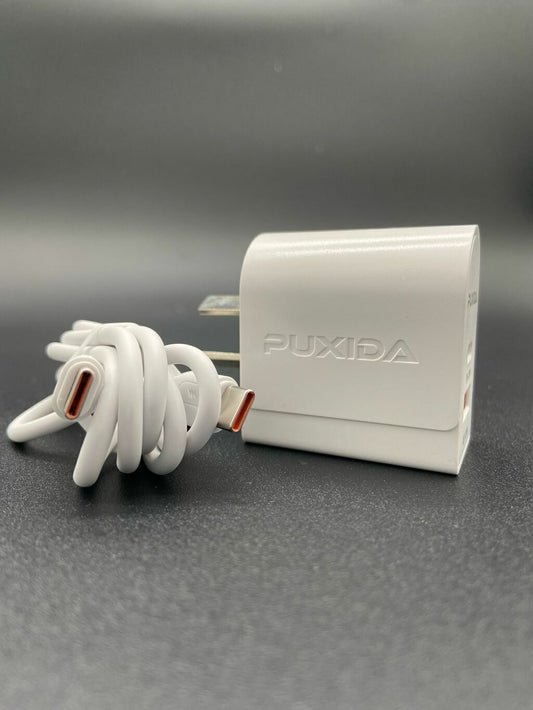 CARGADOR TYPE C TO TYPE C 25W PUXIDA DK-33
