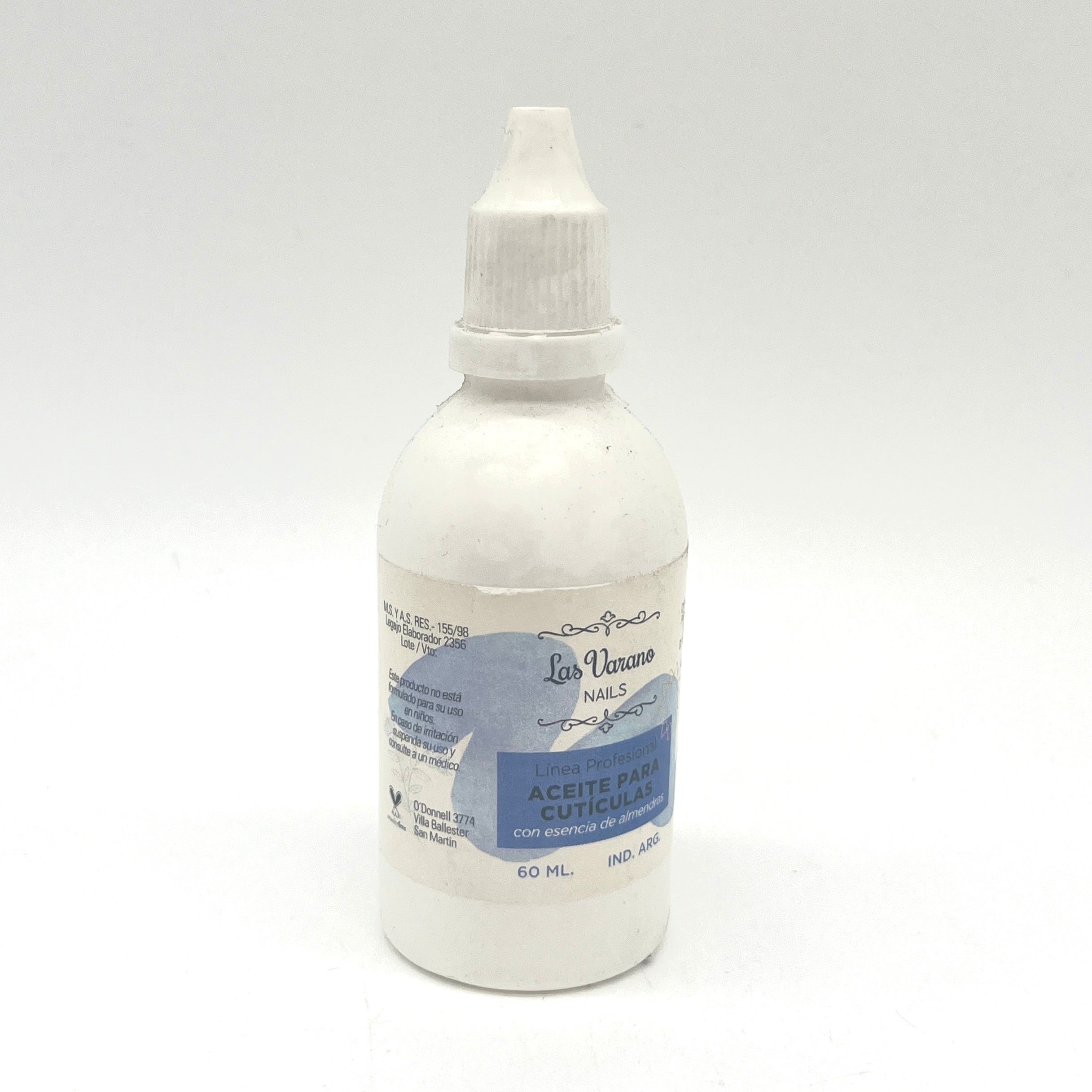 ACEITE PARA CUTICULAS LAS VARANO 60ML AC60