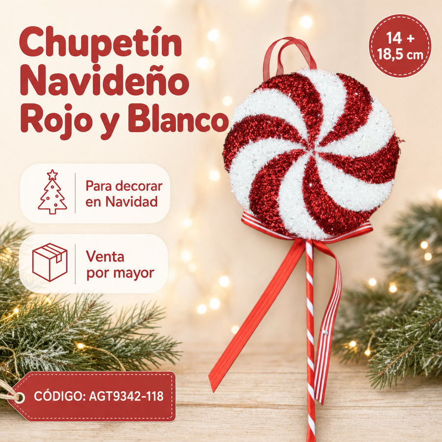 CHUPETIN CARAMELO 2COLORES AGT9342-118