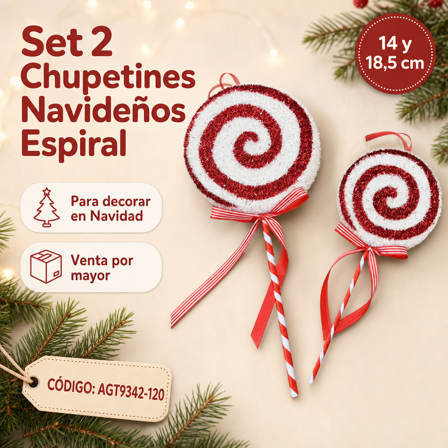 CARAMELO CHUPETIN ESPIRAL CHICO AGT9342-120