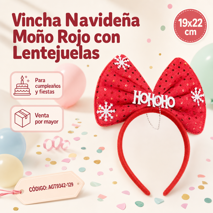 VINCHA MONO HOHOHO AGT9342-129