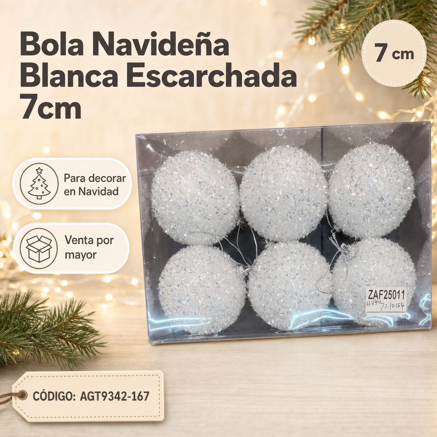 ESFERAS BRILLOSAS X6 AGT9342-167