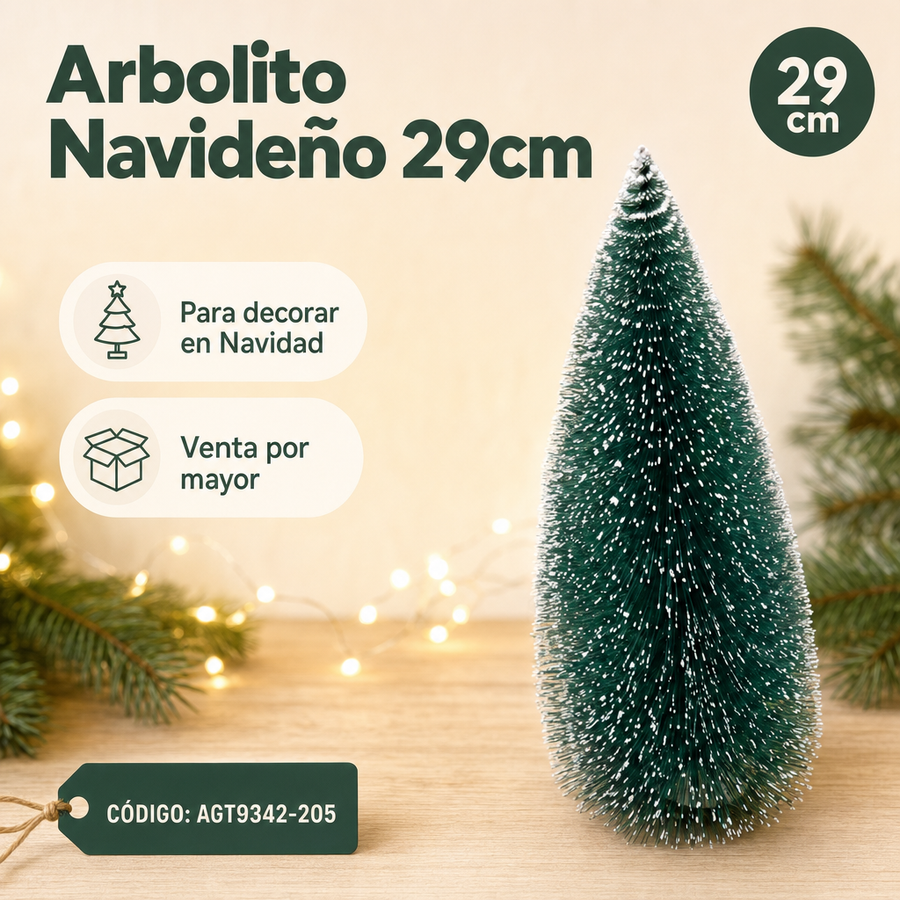 ARBOL CON PUNTITOS BLANCOS AGT9342-205