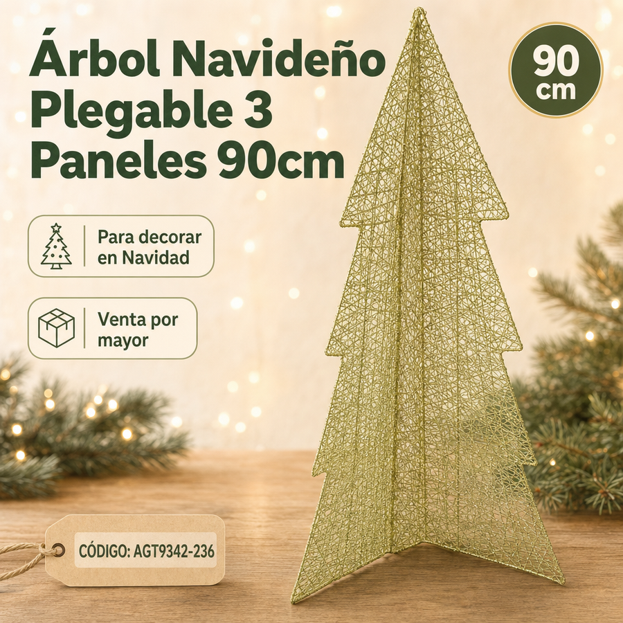 ARBOL NAVIDEÑO ALAMBRADO CHICO AGT9342-236