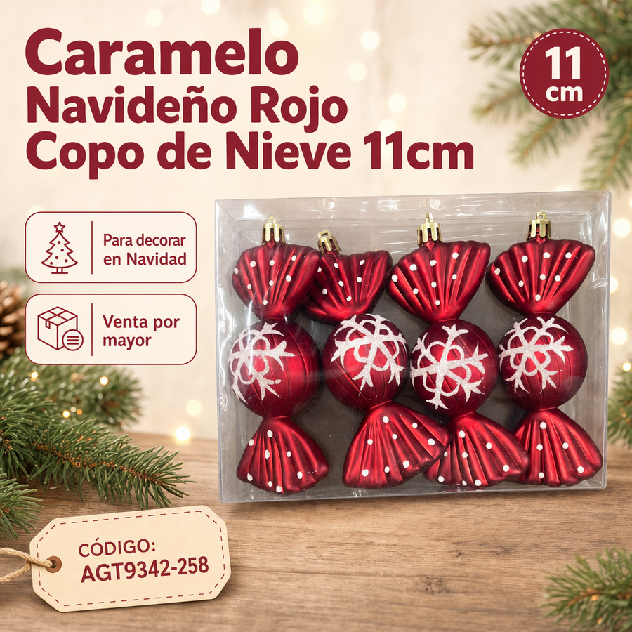 CARAMELO X4 NAVIDAD AGT9342-258
