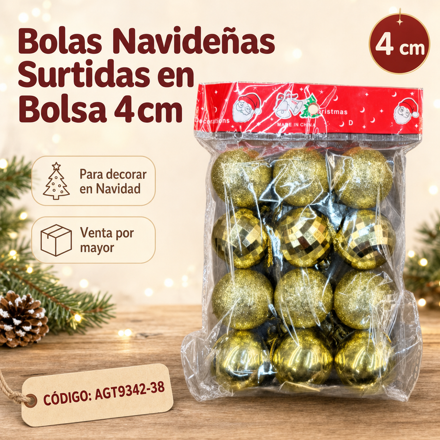 ESFERAS CHIQUITAS X12 AGT9342-38
