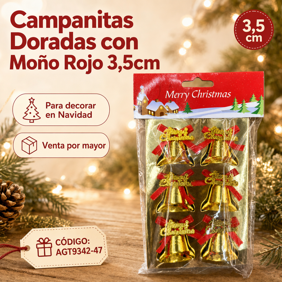 CAMPANA C/BORDE DE ESTRELLA X6 AGT9342-47