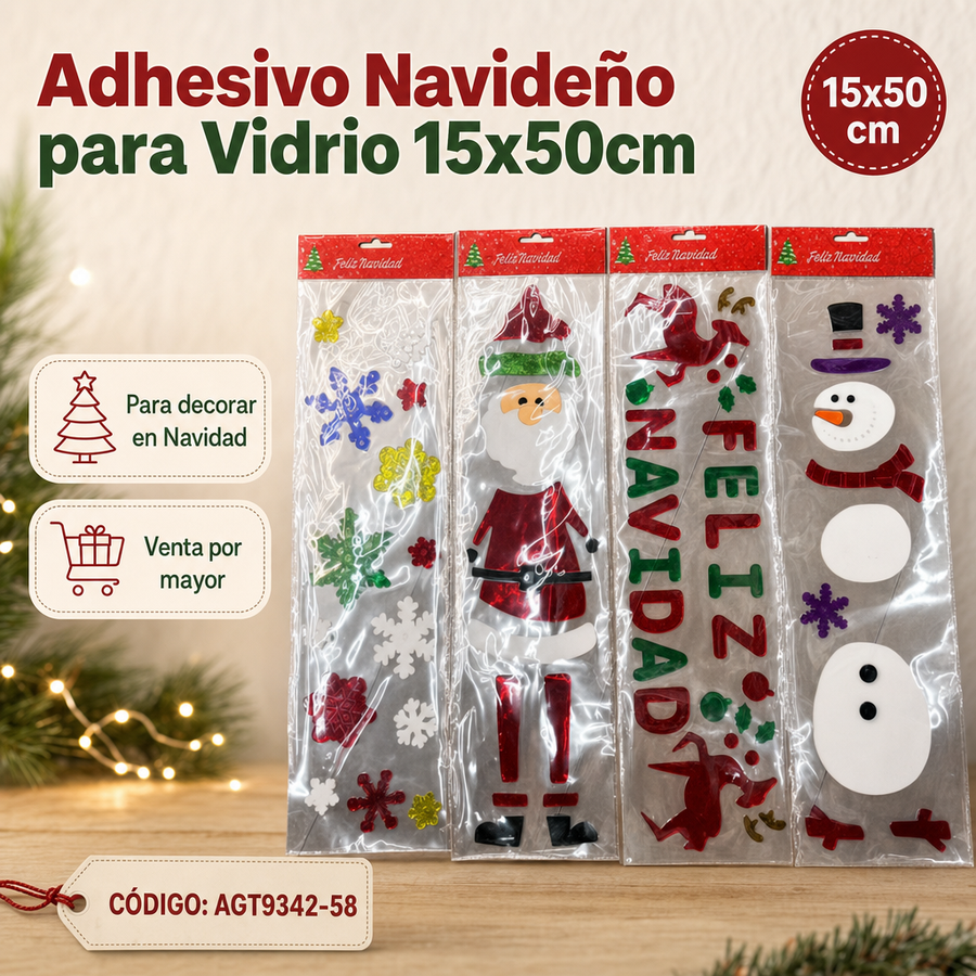 STICKER NAVIDEÑO AGT9342-58