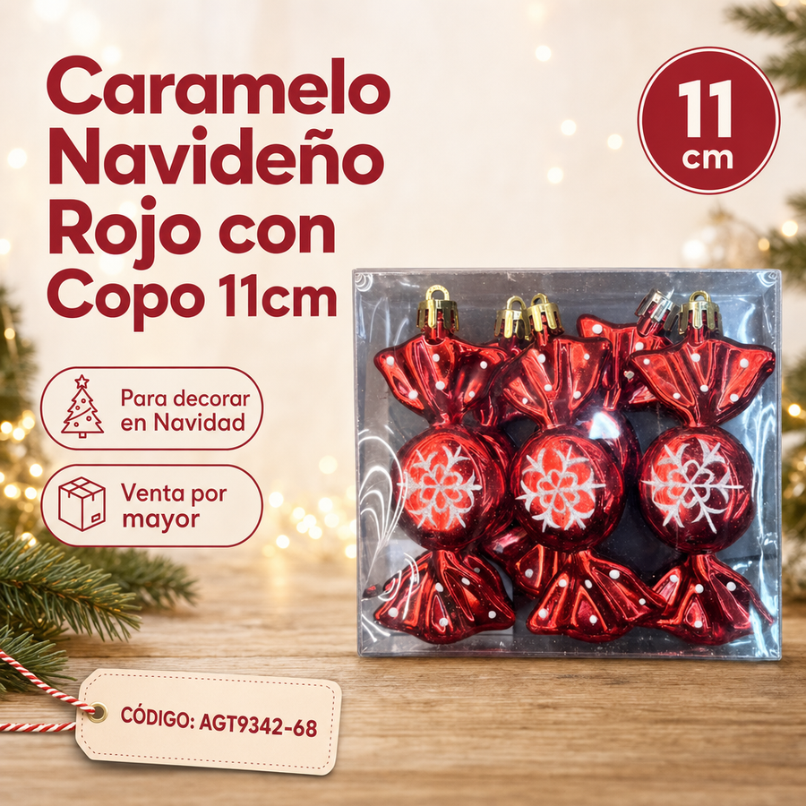 CARAMELO X6 NAVIDAD AGT9342-68