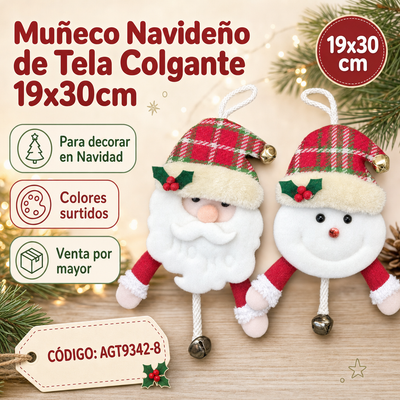CARA DE PAPANOEL CON CASCANUES HOHO AGT9342-8