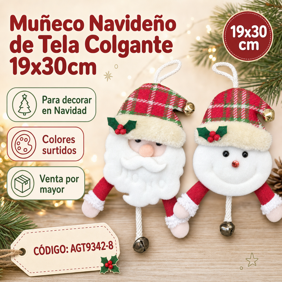 CARA DE PAPANOEL CON CASCANUES HOHO AGT9342-8