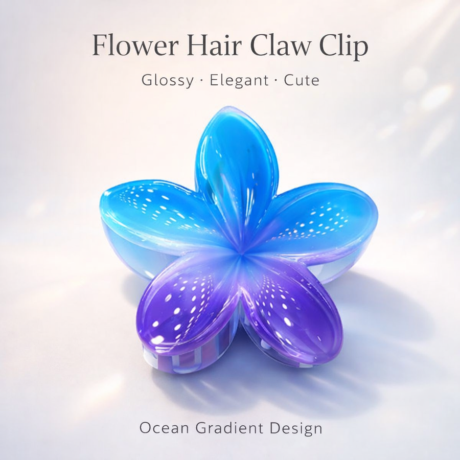BROCHE FLOR HAWAINA 8CM  3631-6