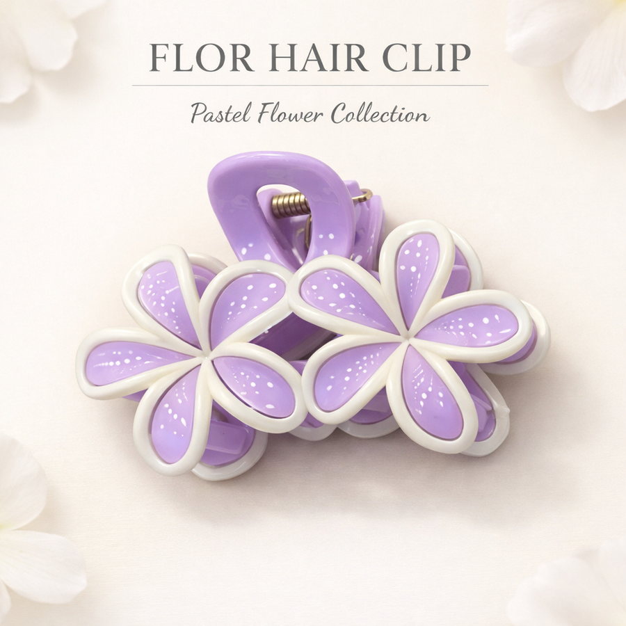 BROCHE FLOR HAWAINA 8CM 3631-18