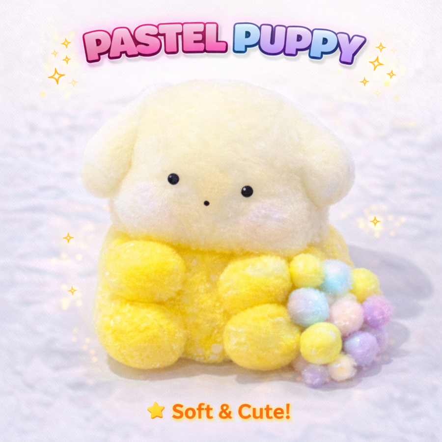 SQUEEZE PASTEL PUPPY PERRO SQH-003