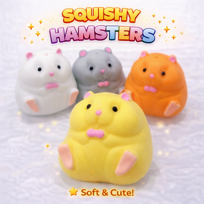SQUEEZE HAMSTER GRIS/AMARILLO/NARANJA/BLANCO