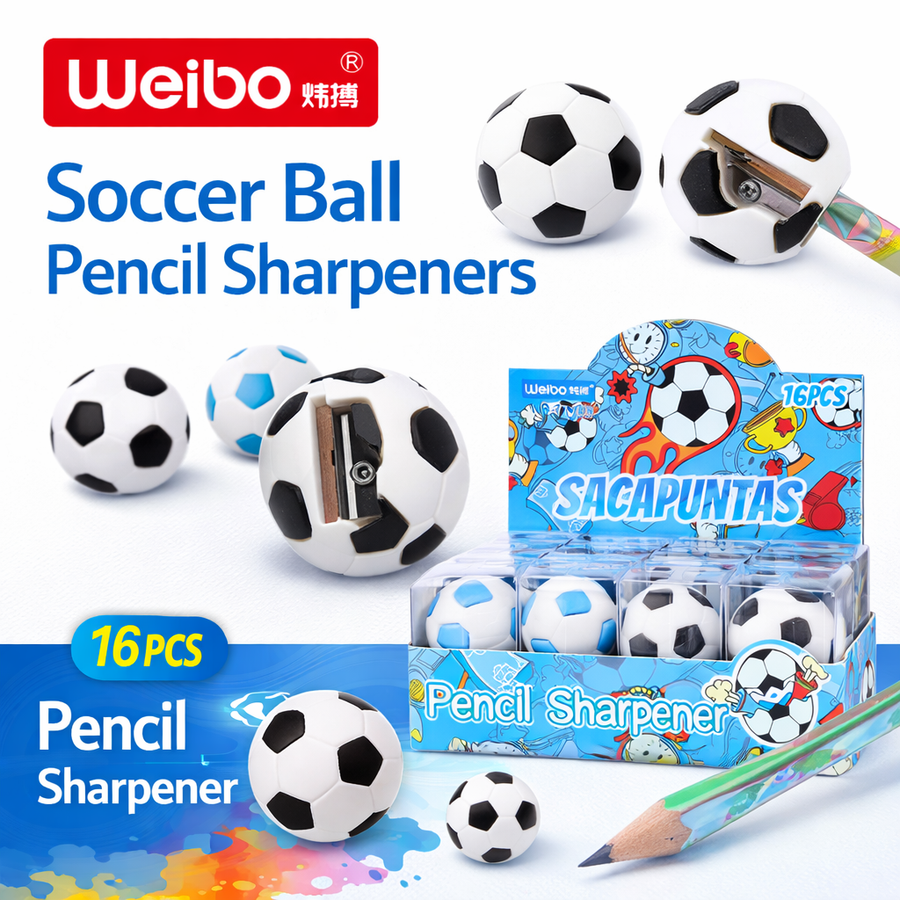 SACAPUNTAS MINI BALON FUTBOL WB-71103