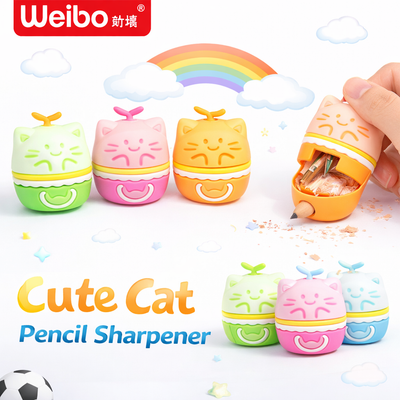 SACAPUNTAS DISENO GATITO WB-71011