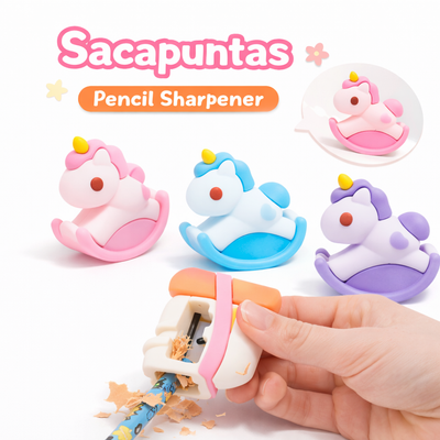 SACAPUNTAS DISENO UNICORNIO BALANCIN WB-71070