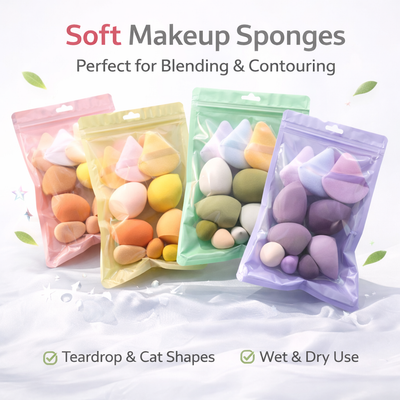 SET DE ESPONJA DE MAQUILLAJE X7 PCS CX-060