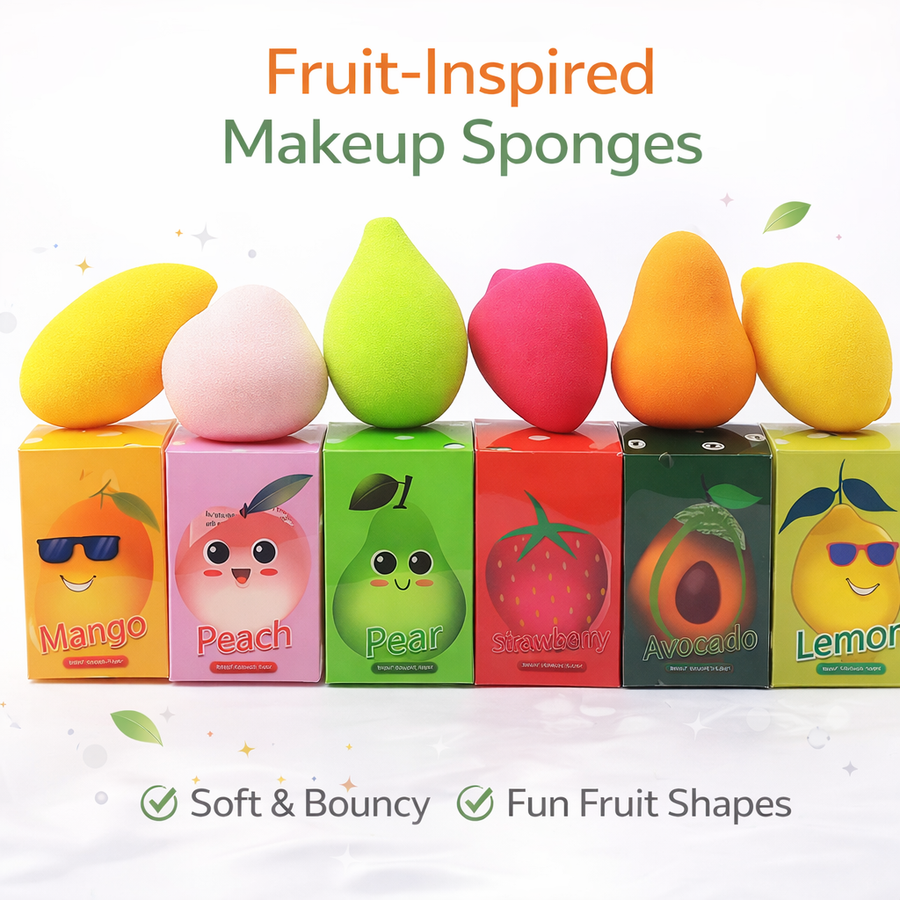 ESPONJA DE MAQUILLAJE FRUTA CX-034