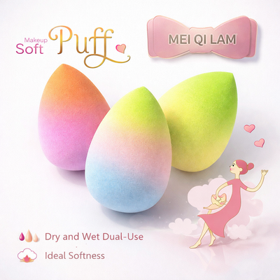 ESPONJA DE MAQUILLAJE 3PCS MEI QI LAM CX-039