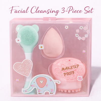 KIT DE MAQUILLAJE Y LIMPIEZA FACIAL CX-046/CX-047