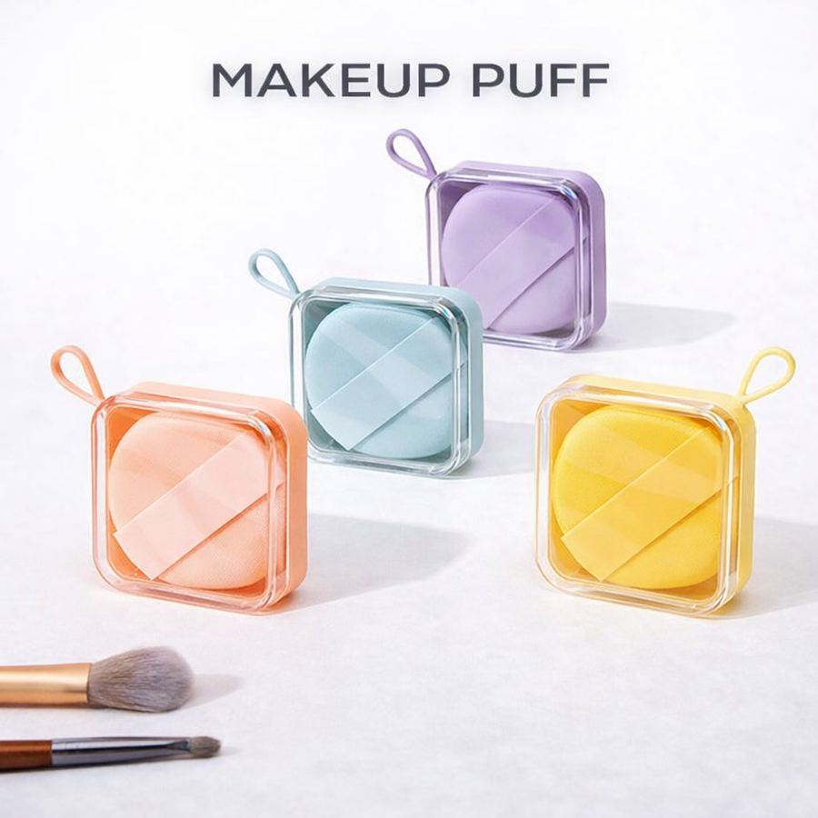 ESTUCHE PARA BORLA DE MAQUILLAJE CHICO CX-076