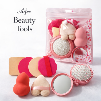 SET DE ESPONJA DE MAQUILLAJE 7PCS CX-091