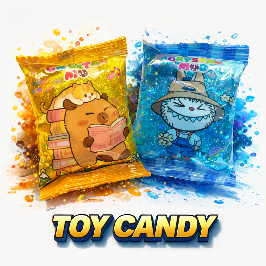 SQUEEZE LABUBU/CAPYBARA CRYSTAL MUD 24101/24100 SLIME