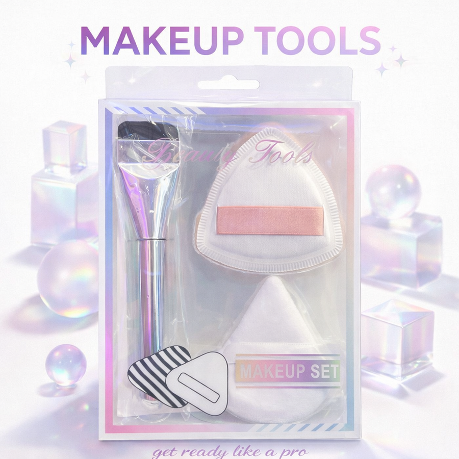 BEAUTIY FOOLS SET DE MAQUILLAJE 3PCS CX-031
