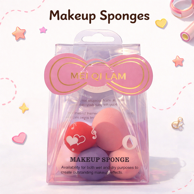 MEIQILAM MAKEUP SPONGE ESPONJA X4 5707-29