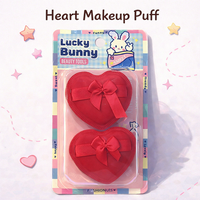 2 ESPONJA CORAZON LUCKY BUNNY CX-033
