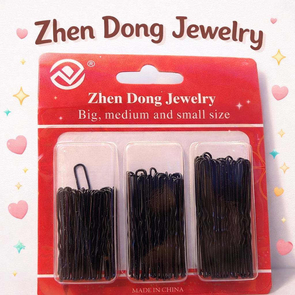 ZHEN DONG JEWELRY BROCHE NEGRO 3090-2/3090-3
