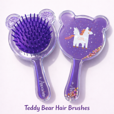CEPILLO DE PELO CON GLITTER 001