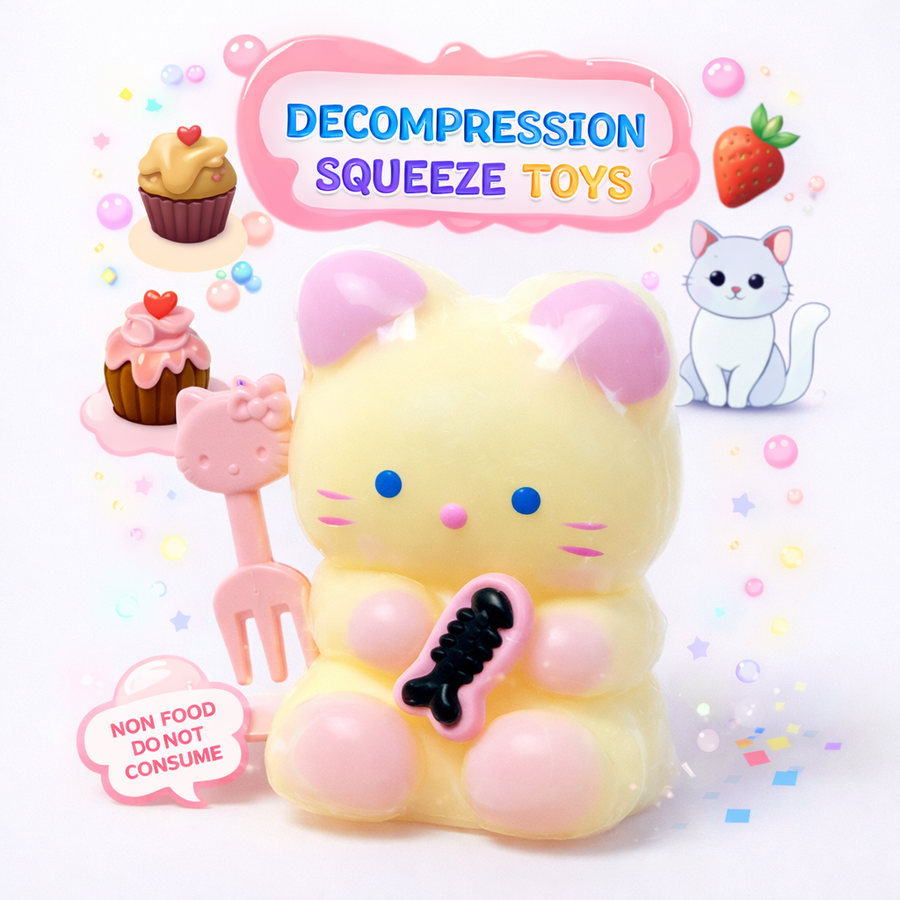 SQUEEZE GATITO CON PESCADO SQH-003