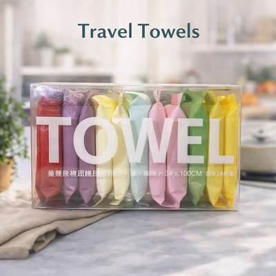 TOALLAS COMPRIMIDAS DE VISCOSA X14 TOWEL CX-215