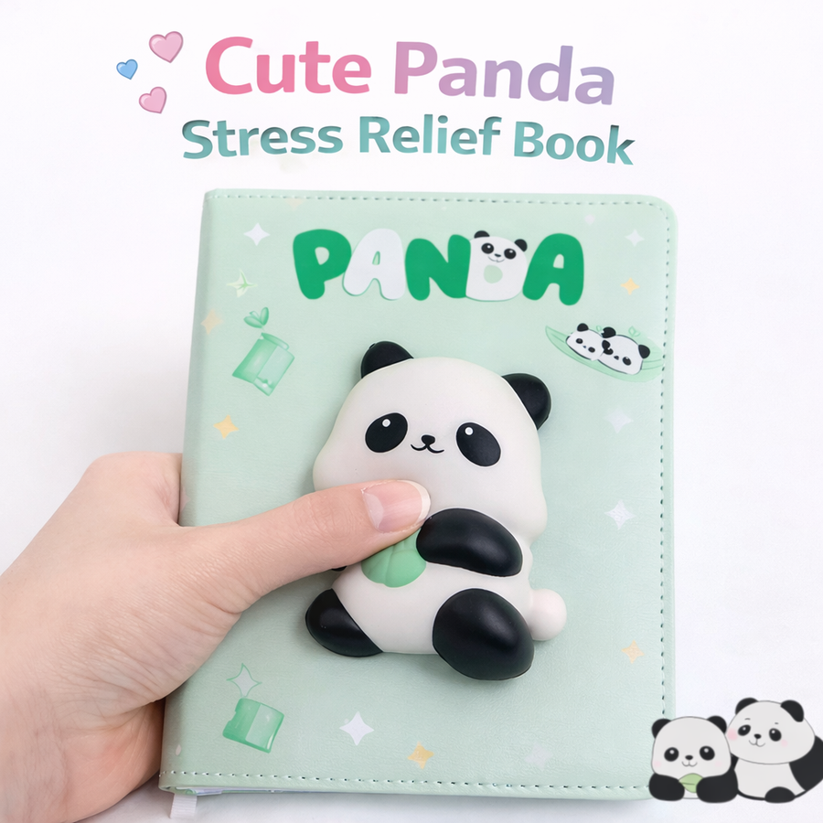 CUADERNO ANTIESTRéS DISENO PANDA WB-95558