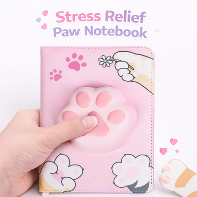 CUADERNO ANTIESTRES DISENO HUELLITA WB-95559