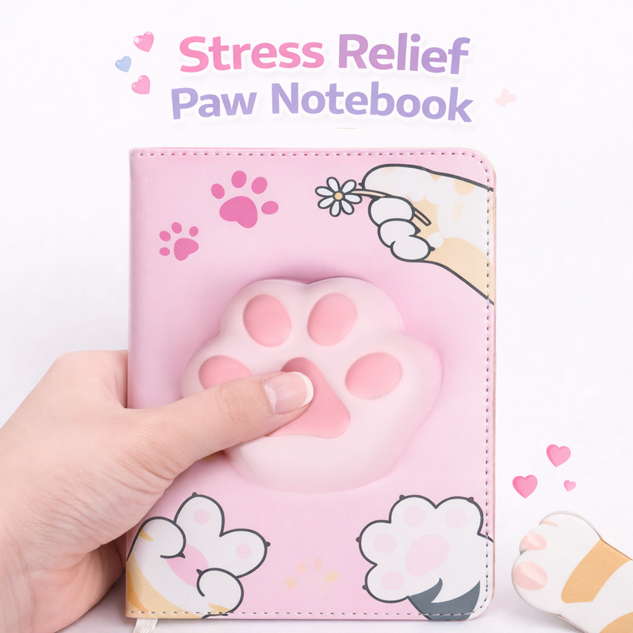 CUADERNO ANTIESTRES DISENO HUELLITA WB-95559
