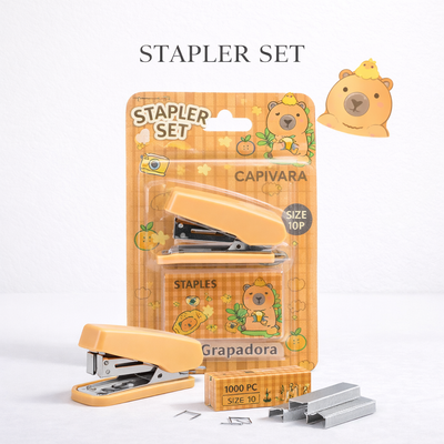 SET DE GRAPADORA DISENO CAPIBARA WB-8863