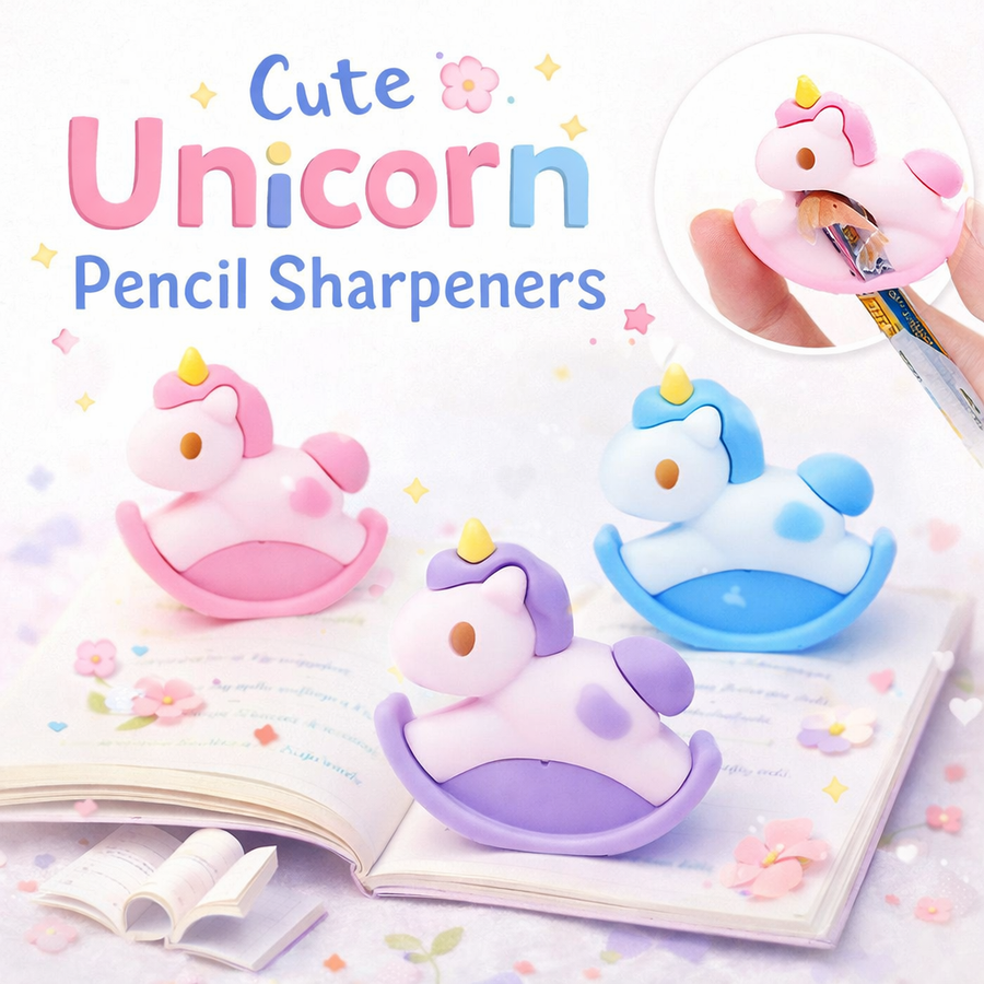 SACAPUNTAS DISENO UNICORNIO BALANCIN WB-71070