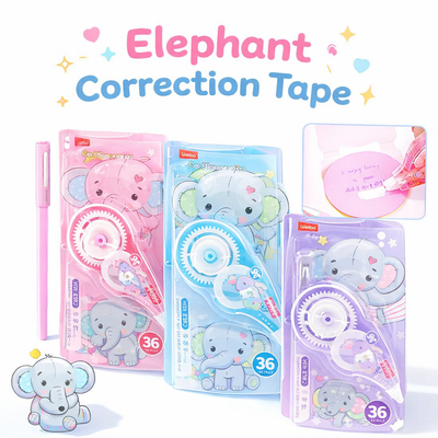 SET CORRECTOR 3 EN 1 DISENO ELEFANTE WB-8392