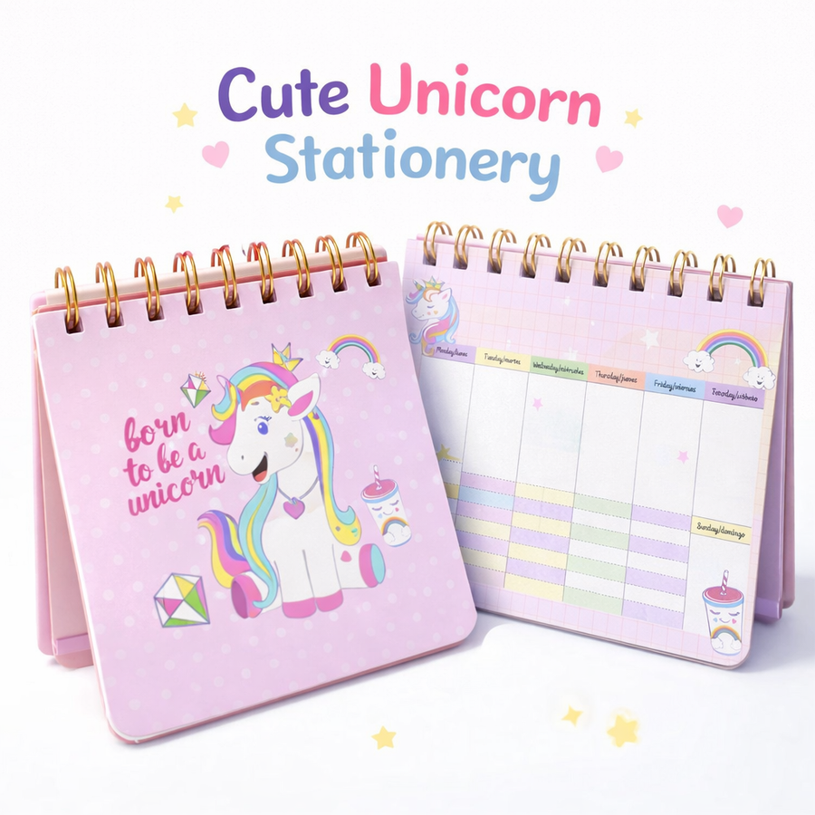 PLANIFICADOR SEMANAL - UNICORNIO WB-95286