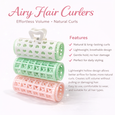 HAIR CURLER RODILLO DE PELO CORAZON X4 5707-13