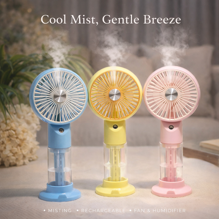 MINI VENTILADOR CON AGUA HX12