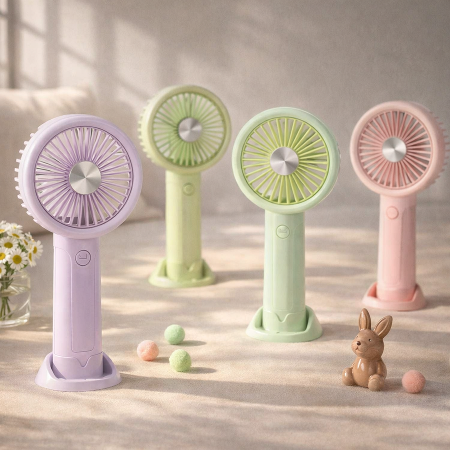 MINI VENTILADOR C/BATERIA 1200 MAH HX-G5