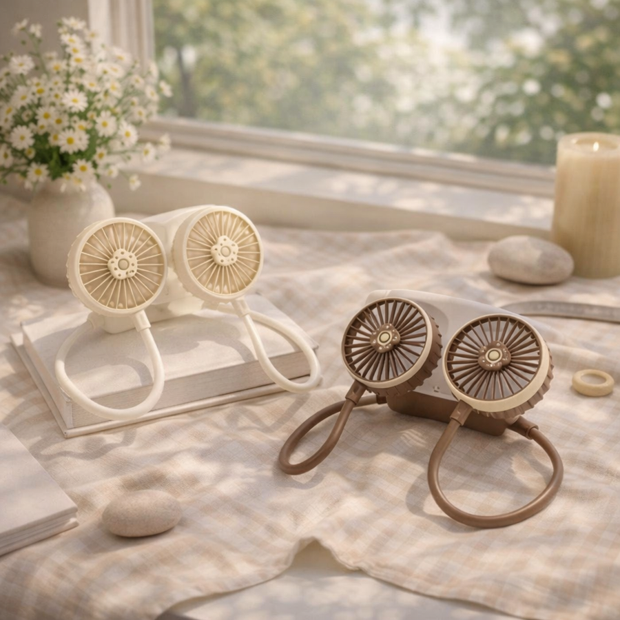 MINI FAN HANDINFG NECK USB FAN DD8123